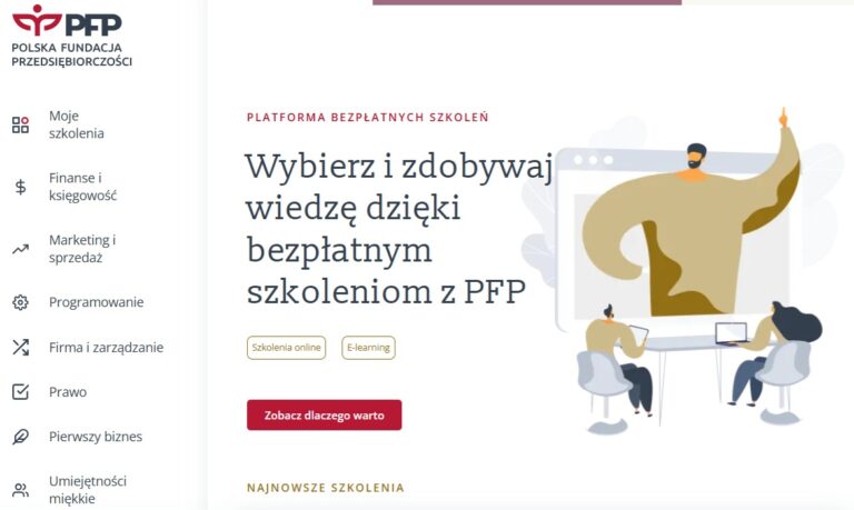 Screenshot on PFP website.