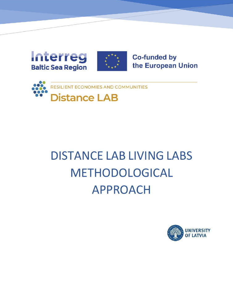 Distance LAB Living Labs Methodological Approach